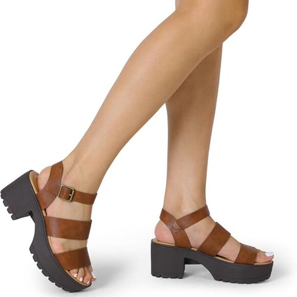 Dream Pairs Platform Sandals - Picture 3 of 7